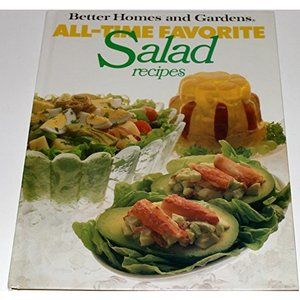 Better Homes and Gardens All-Time Favorite Salad Recipes (Hardcover)